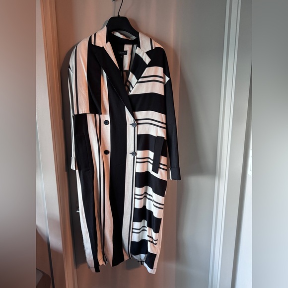 Topshop linen trench coat - Picture 1 of 4